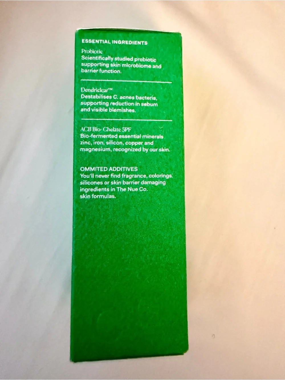 THE NUE CO Barrier Clear Treatment NEW
